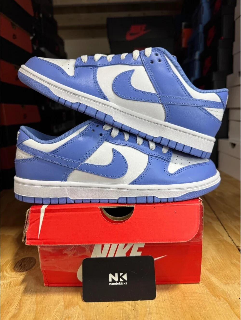 Nike Dunk Low 'Polar Blue' DV0833-400 BRAND NEW MENS SIZE 8